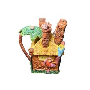 Flamingo fun 5 piece spreader tiki hut‎ decorative party event occasion summer